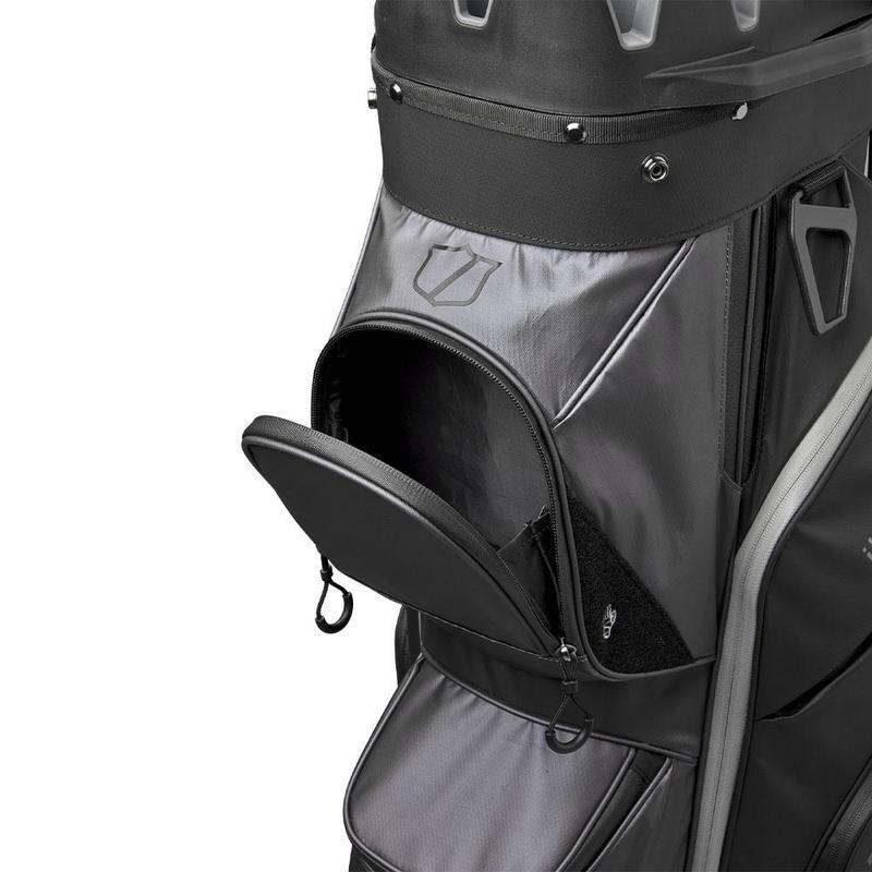 Wilson I-Lock DRY Organiser Waterproof Golf Cart Bag - Black/Grey - main image