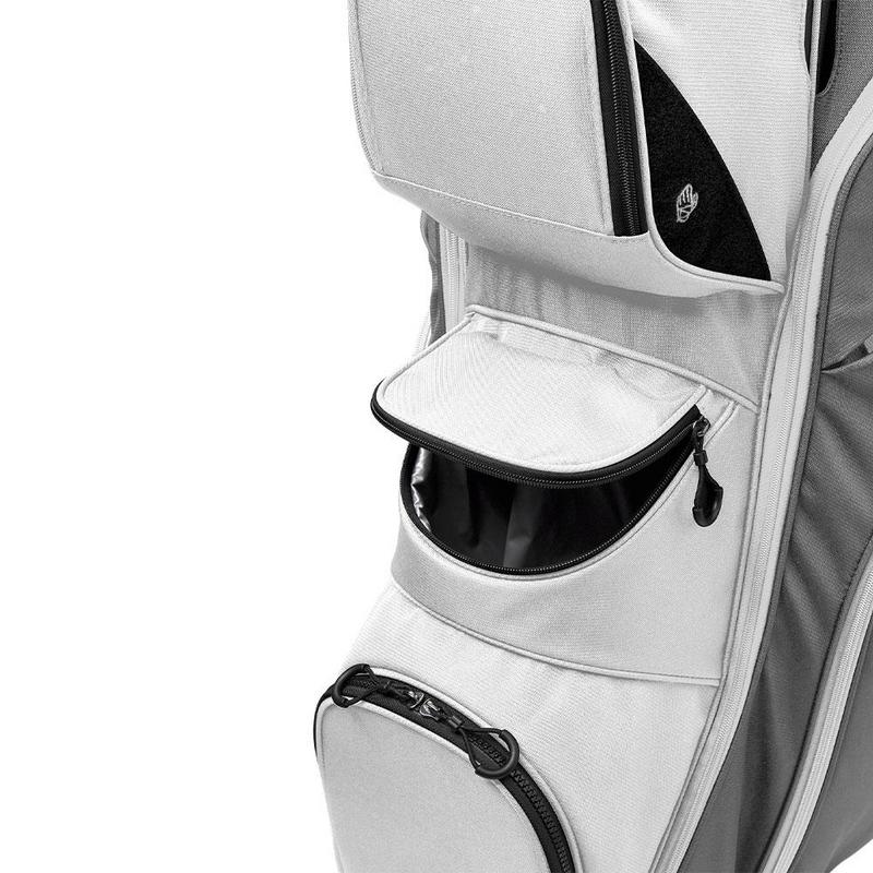 Wilson I-Lock Organiser Golf Cart Bag - Grey/White/Black - main image