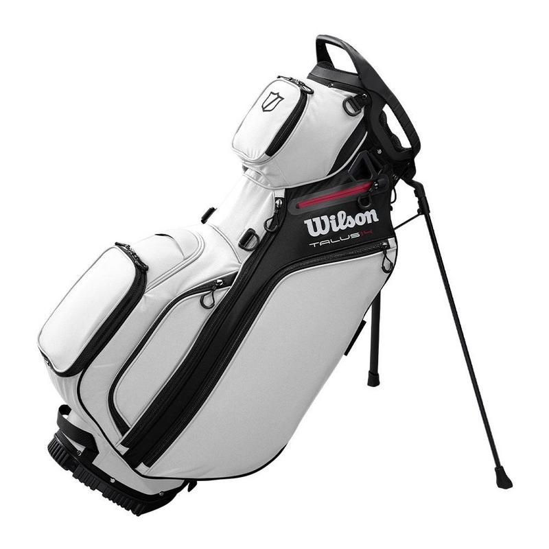 Wilson Talus 14 Way Golf Stand Bag White / Black – Best UK Price & Deals on BritGolf