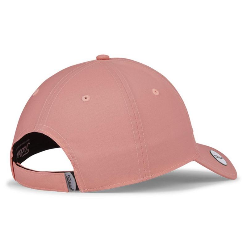 Titleist Womens Players Performance Golf Ball Marker Cap - Peach/White - main image