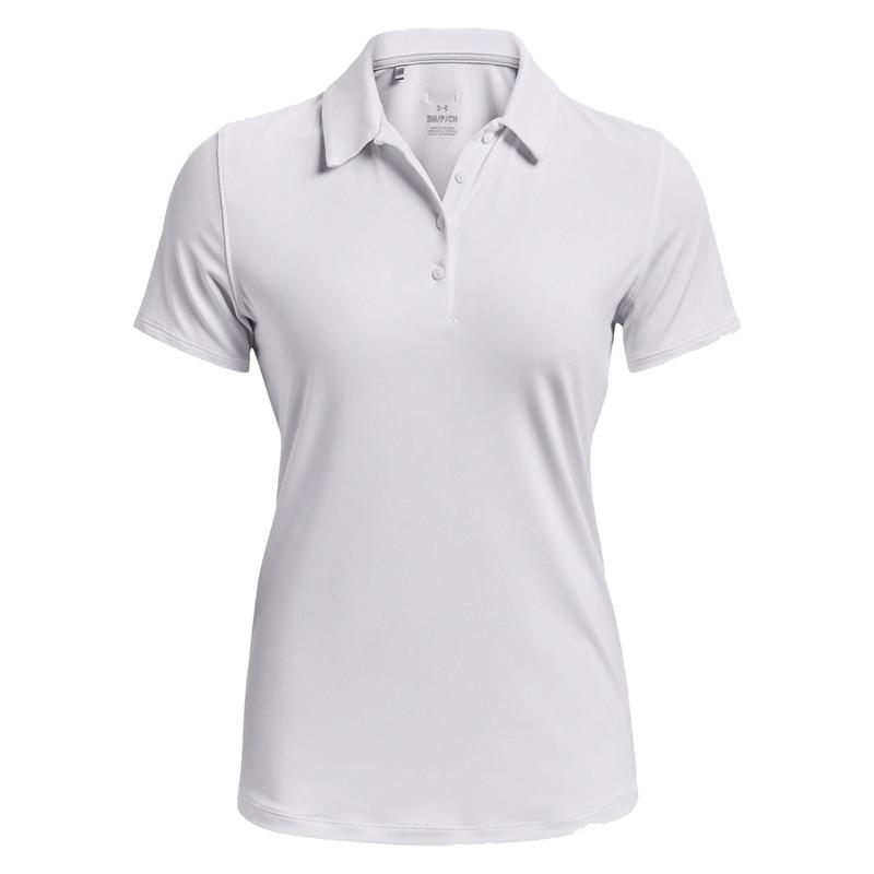 Under Armour Womens Playoff Short Sleeve Golf Polo - White - main image