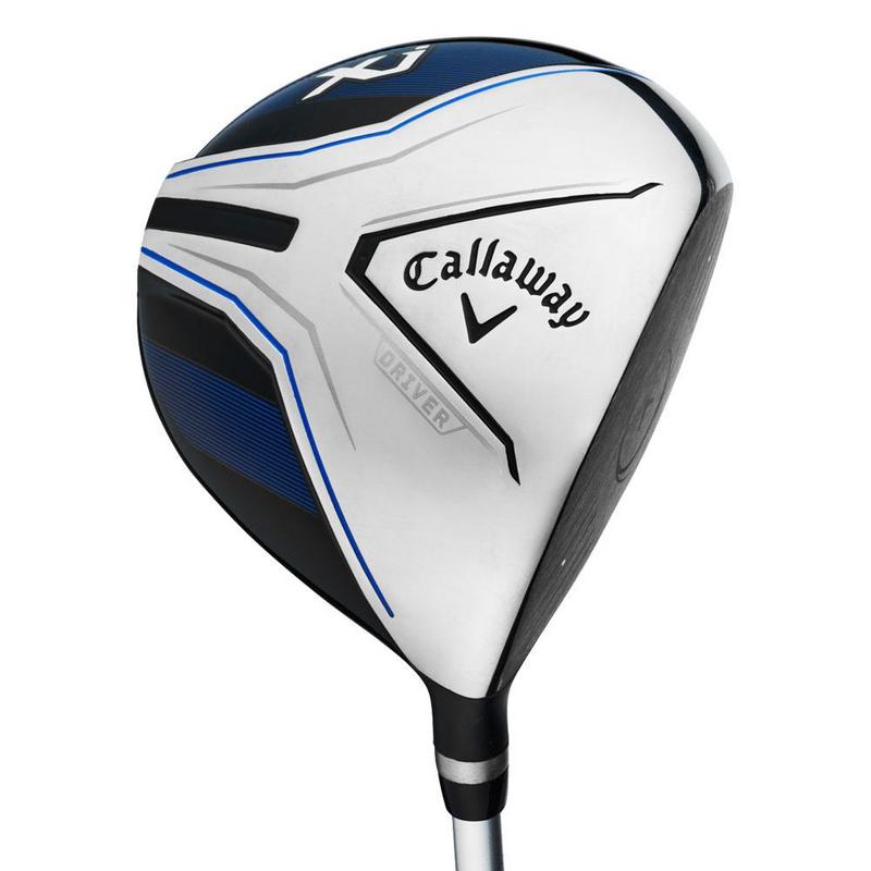 Callaway XJ Junior 8-Piece Golf Package Set 9-12 Years (Level 3) - Blue/White - main image