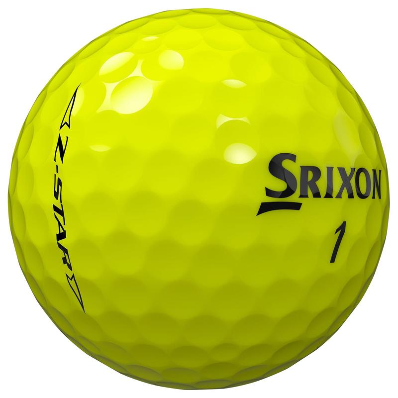 Srixon Z-Star Golf Balls - Yellow
