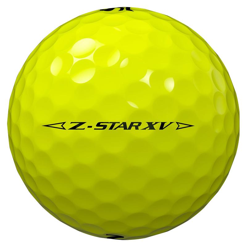 Srixon Z-Star XV Golf Balls - Yellow 