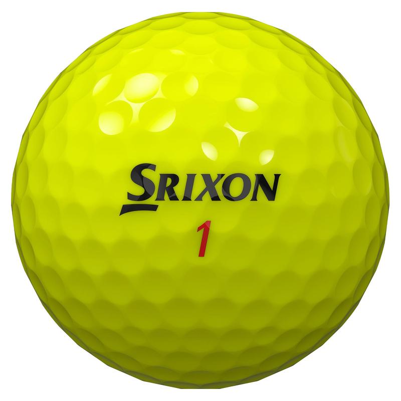 Srixon Z-Star XV Golf Balls 2024 - Yellow  - main image