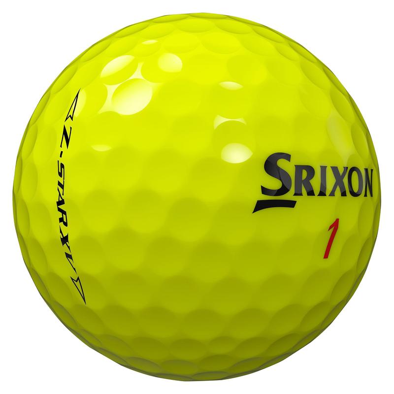 Srixon Z-Star XV Golf Balls 2024 - Yellow  - main image