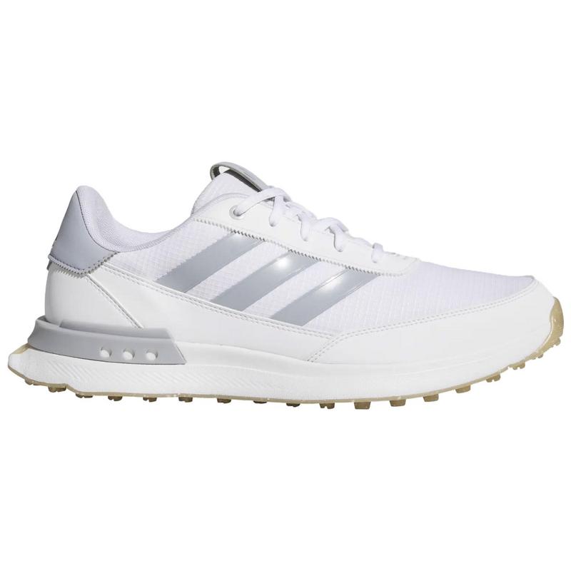 adidas S2G SL 24 Spikeless Golf Shoes - White/Silver/Gum - main image