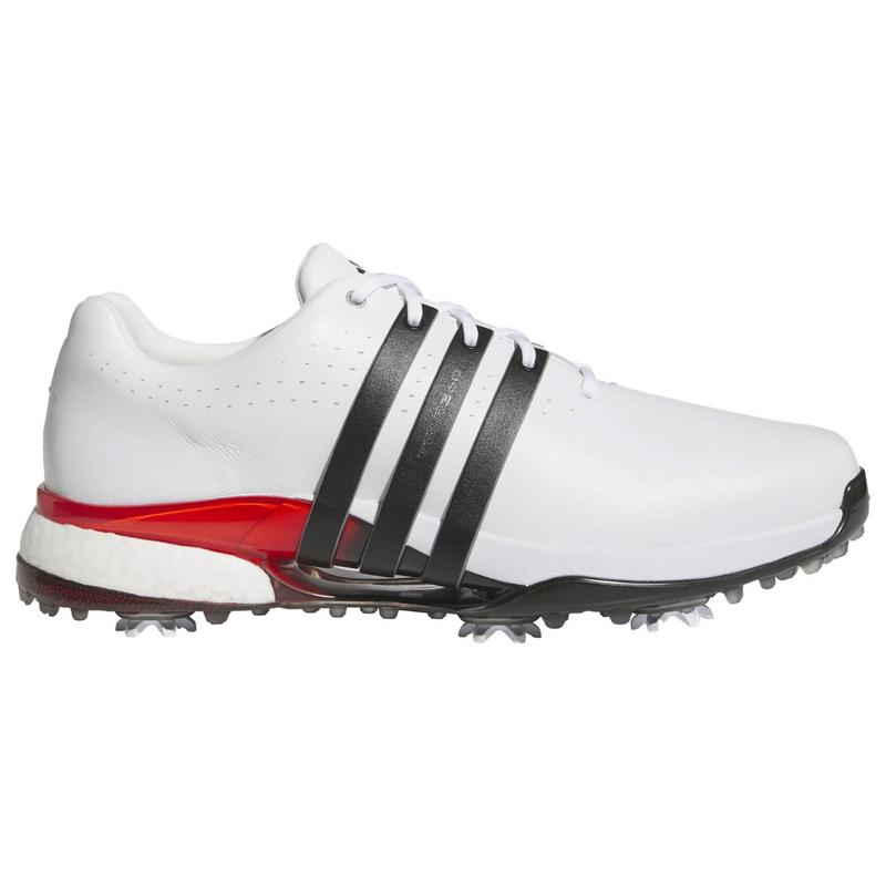 TOUR360 24 Golf Shoes - White/Black/Red