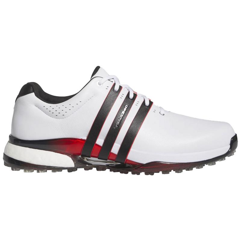 adidas Tour360 25 Spikeless Shoes - White/Black/Red