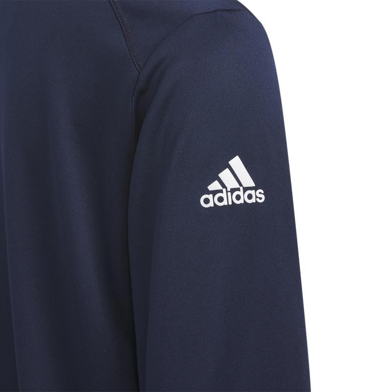 adidas Junior 1/4 Zip Solid Golf Midlayer - Collegiate Navy - main image