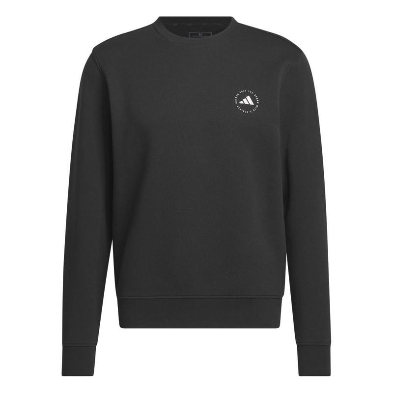 adidas Core Crew Neck Sweater Black Click Golf