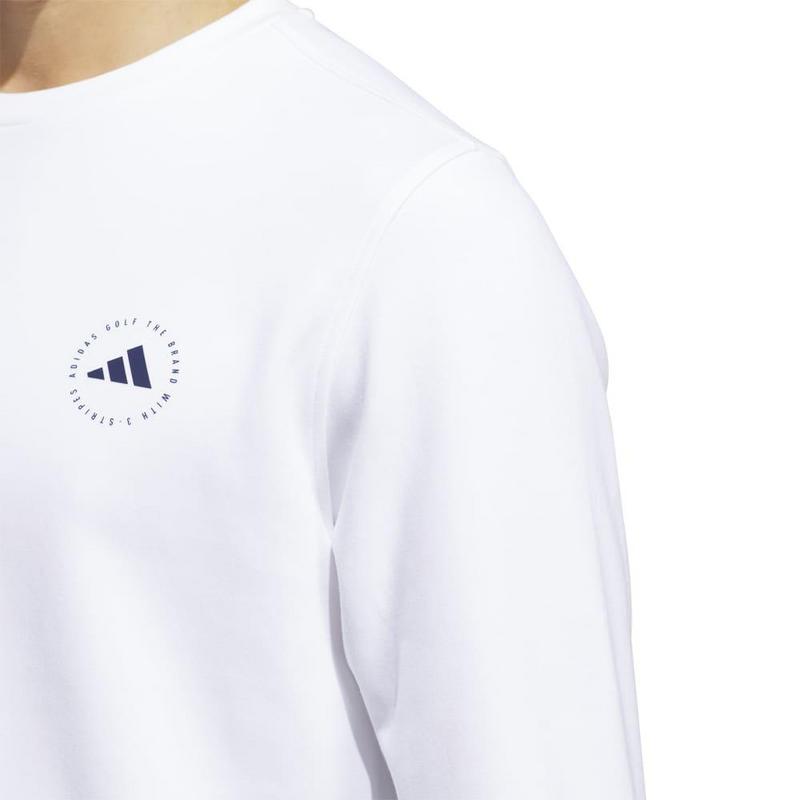 adidas Core Crew Neck Sweater - White - main image