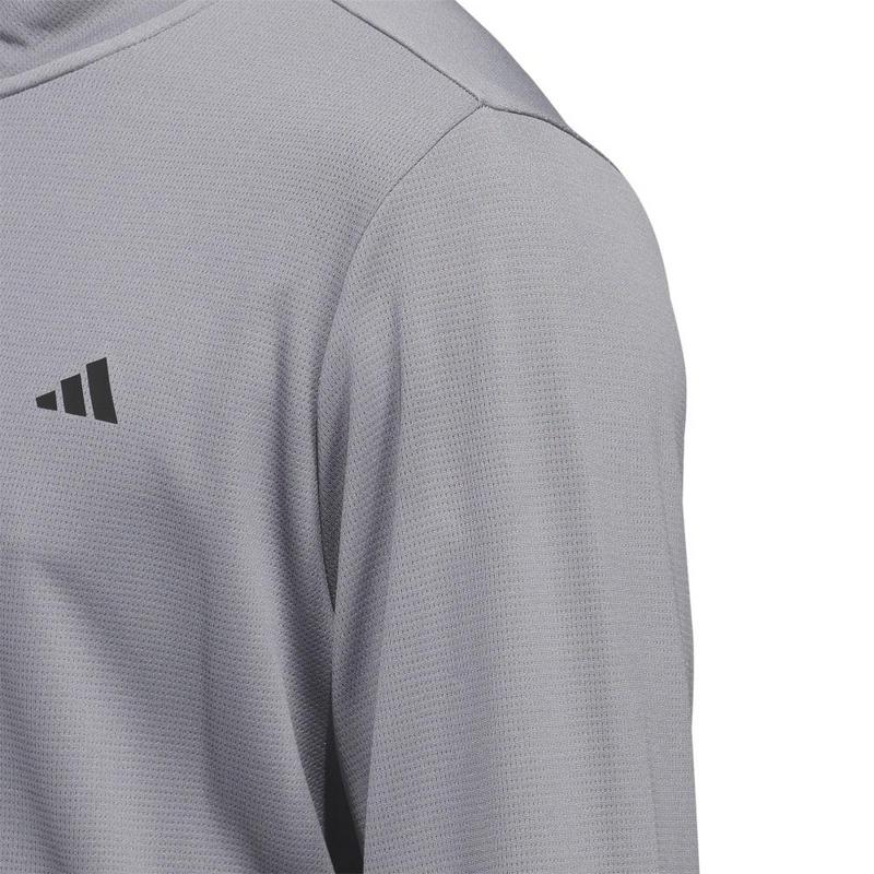 adidas Core Lightweight 1/4 Golf Sweater - Grey Three - main image