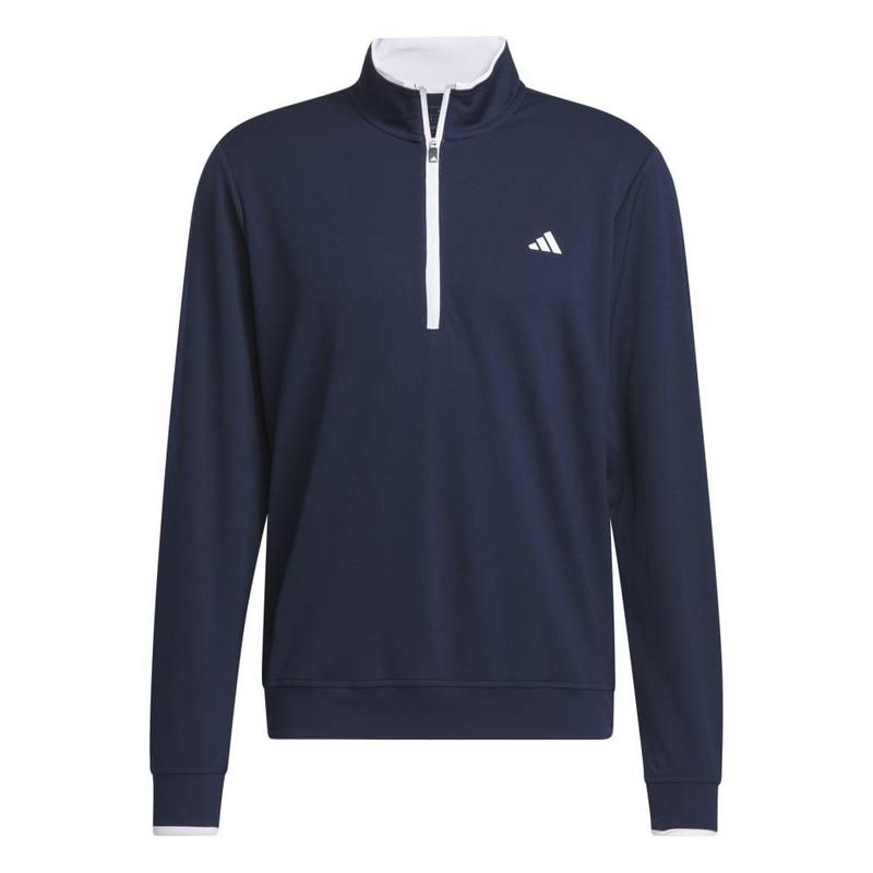 adidas Core Lightweight 1/4 Golf Sweater - Navy - main image