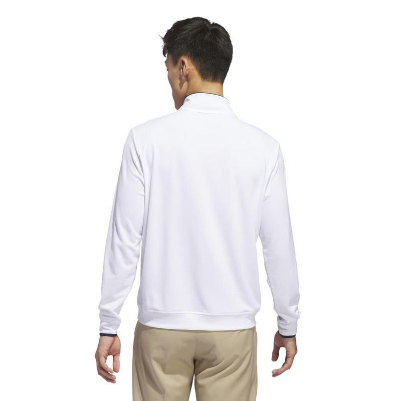 adidas Core Lightweight 1/4 Golf Sweater - White - main image