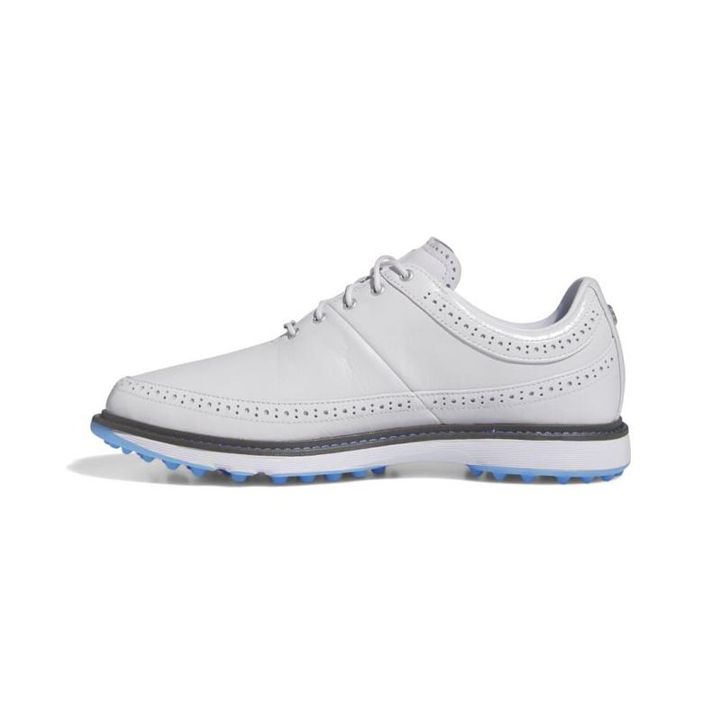 adidas Modern Classic MC80 Golf Shoes - White/Silver/Blue - main image