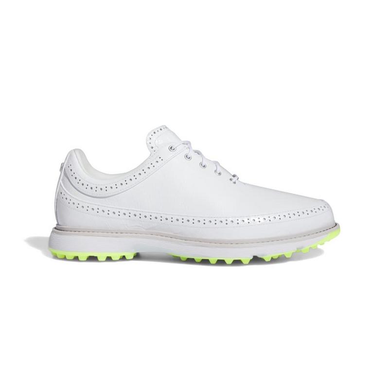 adidas Modern Classic MC80 Golf Shoes - White/Silver/Green - main image