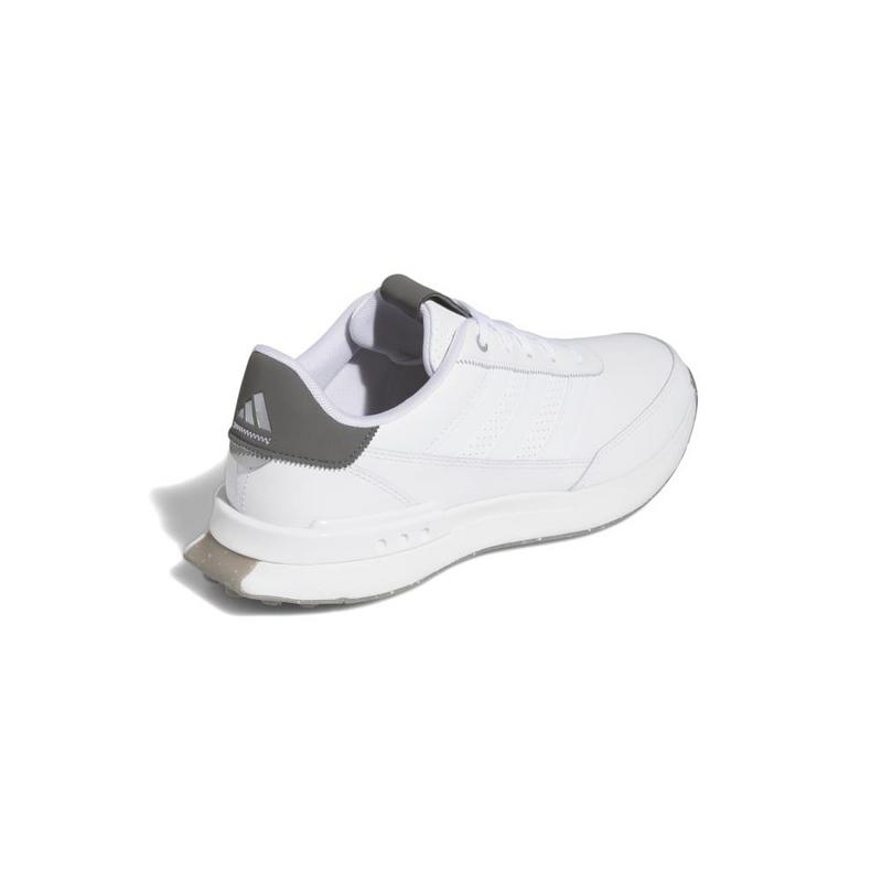 adidas S2G SL 24 Leather Golf Shoes - White/Grey - main image