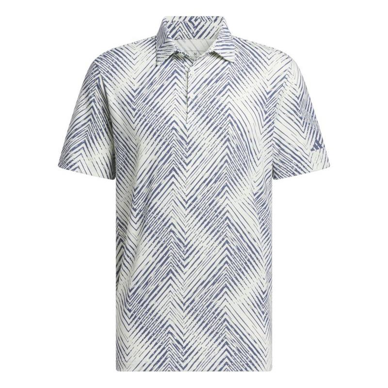 adidas Ultimate 365 All Over Print Golf Polo - Crystal Jade - main image