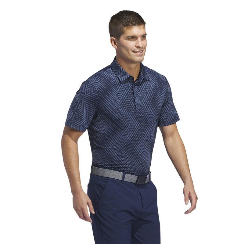 adidas Ultimate 365 All Over Print Golf Polo - Navy - main image