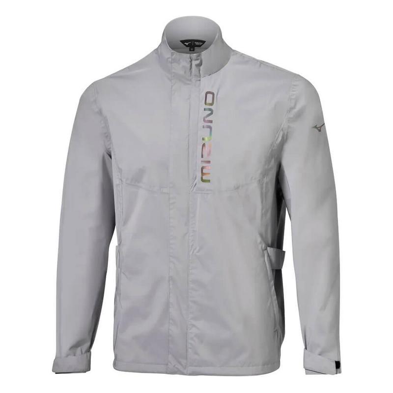 Mizuno Arc Waterproof Golf Rain Jacket - Quick Silver
