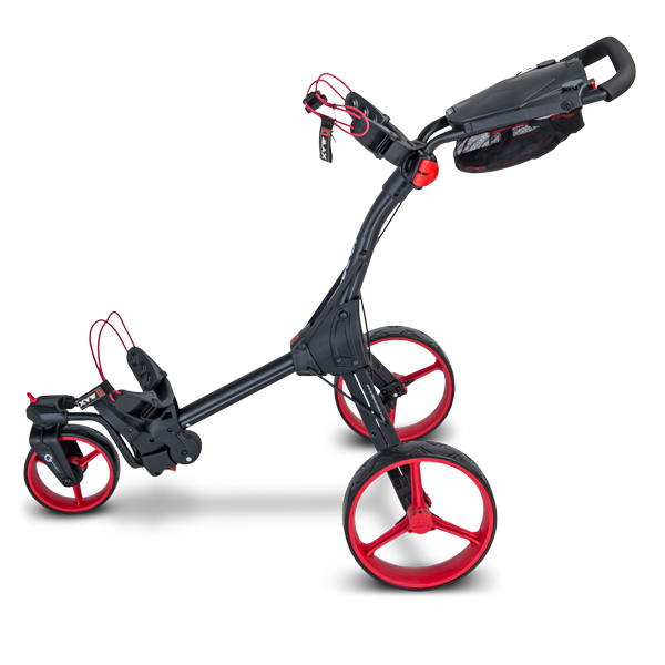 Big Max IQ 360 Golf Push Trolley - Black/Red - main image