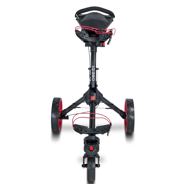 Big Max IQ 360 Golf Push Trolley - Black/Red - main image