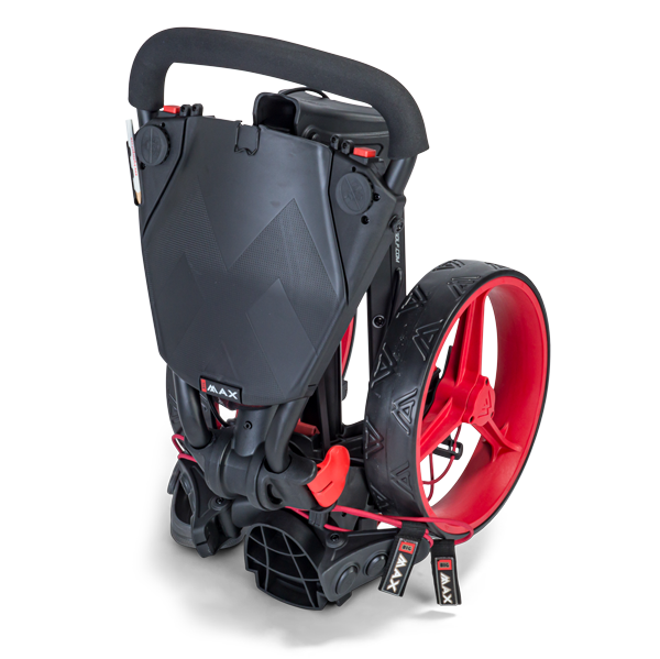 Big Max IQ 360 Golf Push Trolley - Black/Red - main image