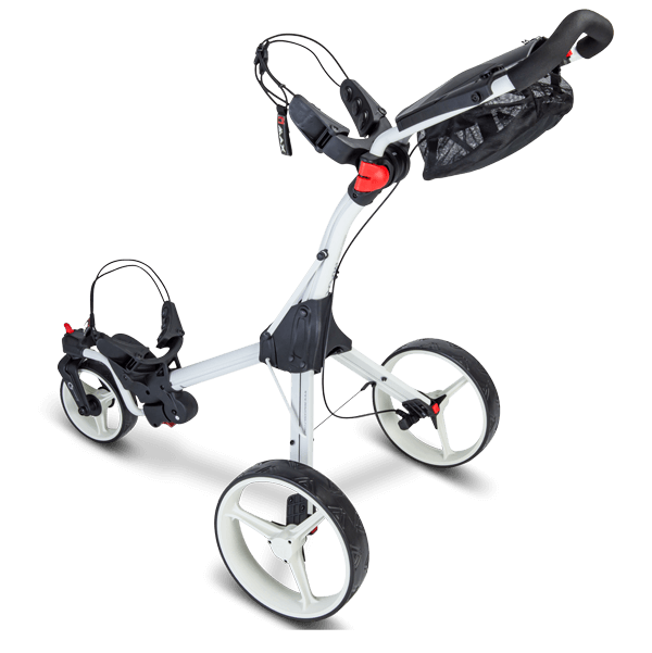 Big Max IQ 360 Golf Push Trolley - White - main image