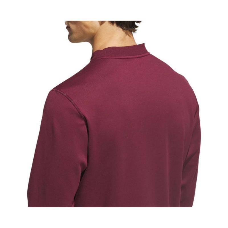 adidas Ultimate365 Climawarm Crew Neck Golf Sweater - Maroon - main image