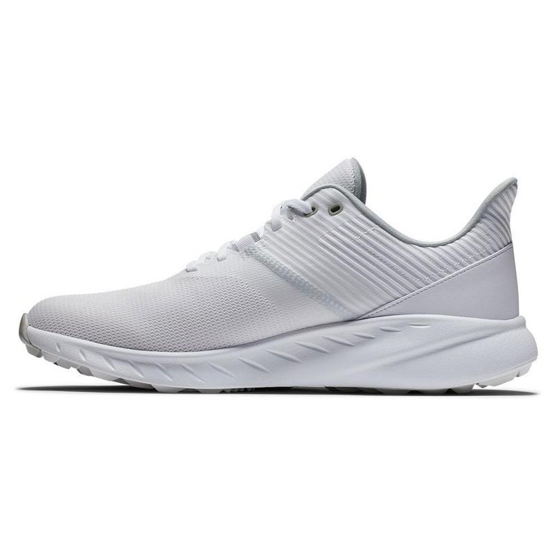 FootJoy Flex Golf Shoes - White/Grey