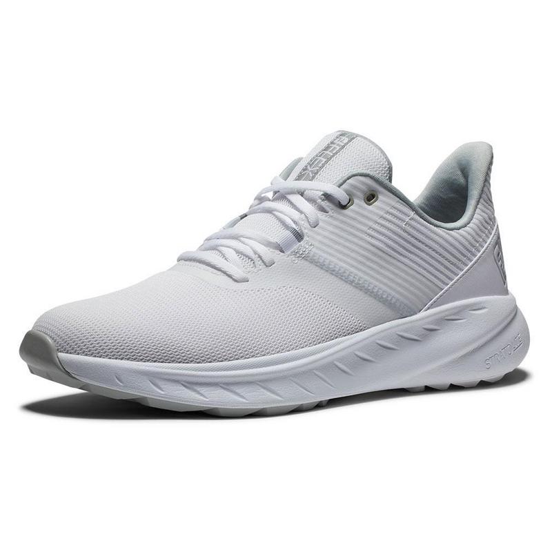 FootJoy Flex Golf Shoes - White/Grey - main image