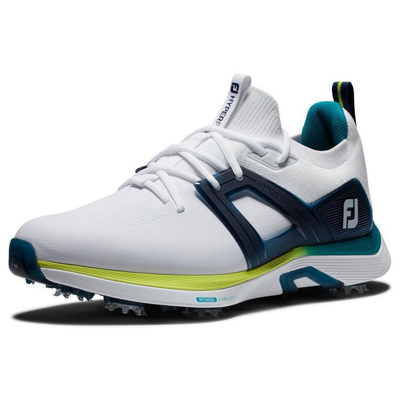 FootJoy Hyperflex Golf Shoes - White/Lime/Navy - main image