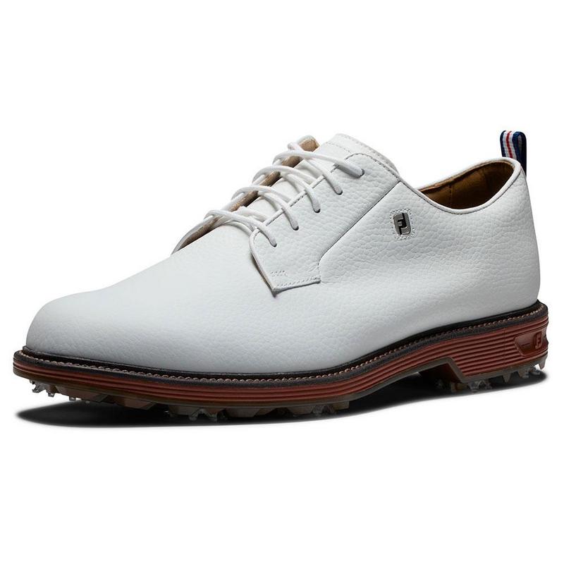 FootJoy Premiere Series Field Golf Shoes - White/Brick - main image