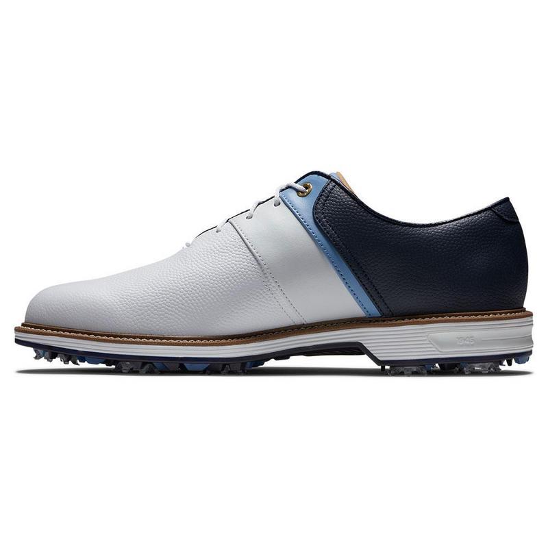 FootJoy Premiere Series Packard Golf Shoes - White/Blue/Navy