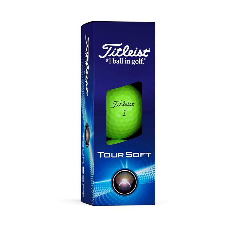 Titleist Tour Soft Golf Balls - Green - main image