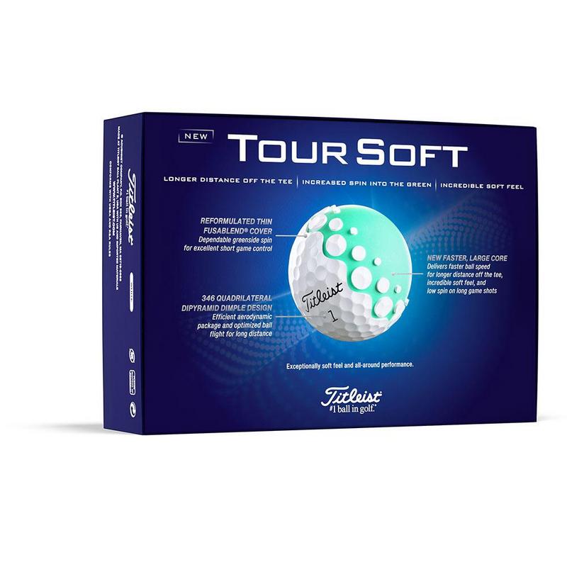 Titleist Tour Soft Golf Balls - White - main image