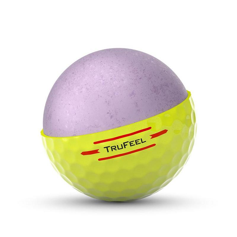 Titleist TruFeel Golf Balls - Yellow - main image