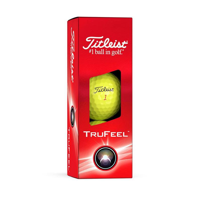 Titleist TruFeel Golf Balls - Yellow - main image