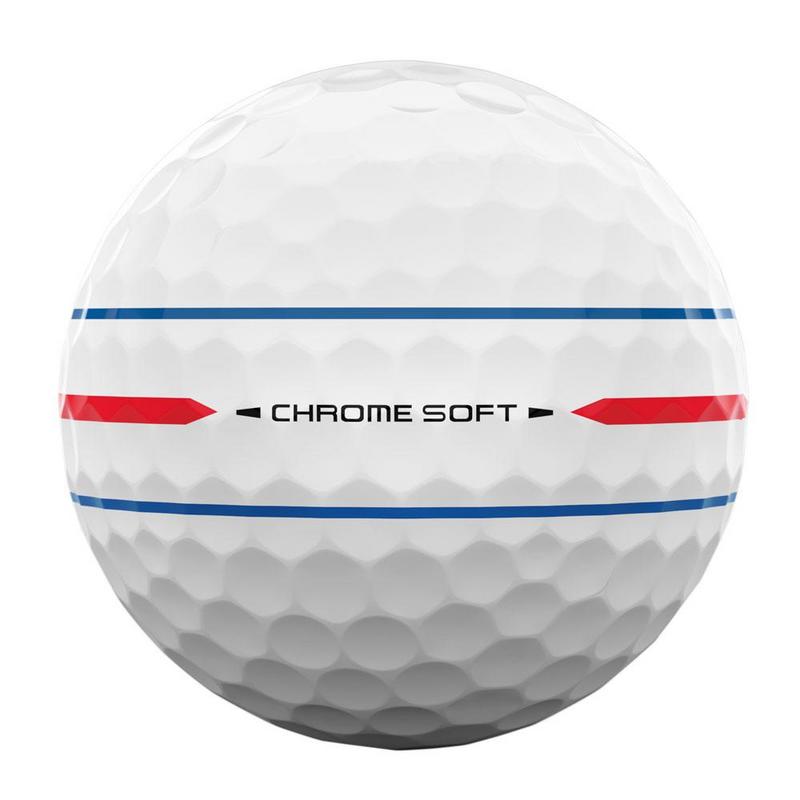 Callaway Chrome Soft 26 360 Triple Track Golf Balls - White - main image
