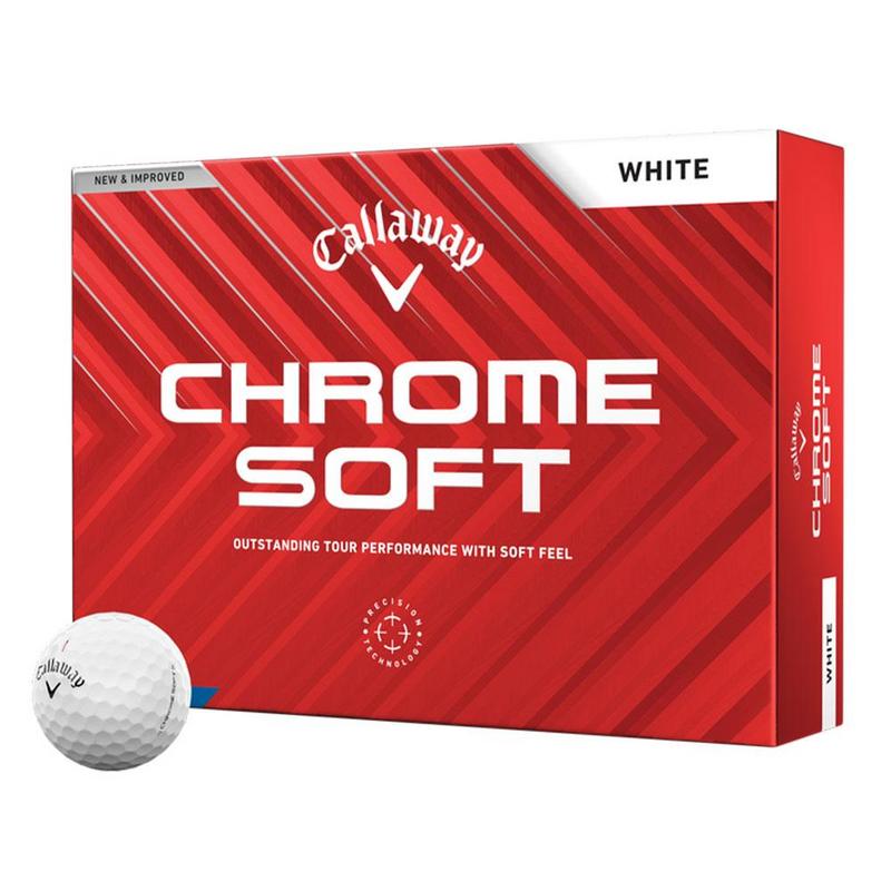 Callaway Chrome Soft Golf Balls - White
