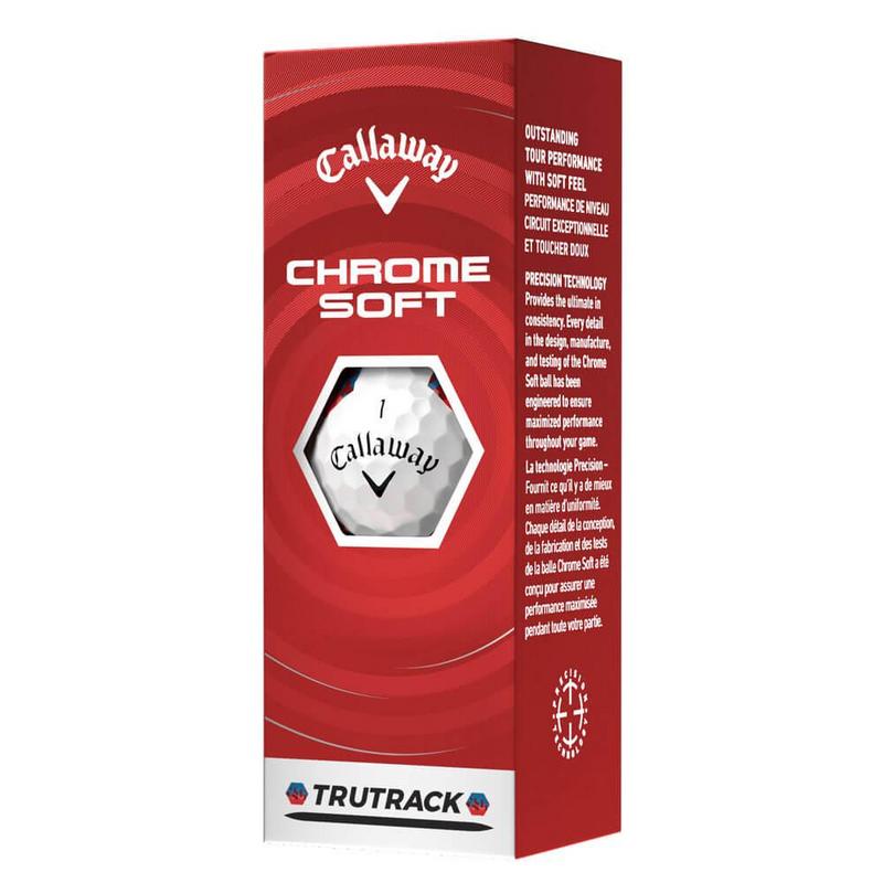 Callaway Chrome Soft 26 TruTrack Golf Balls - White - main image