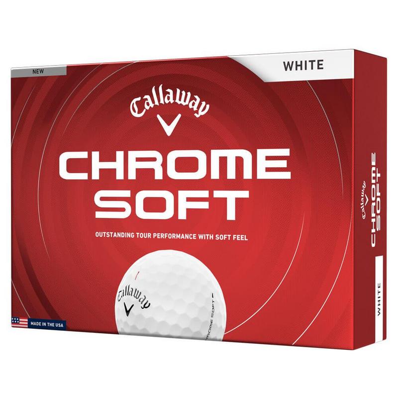 Callaway Chrome Soft 26 Golf Balls - White