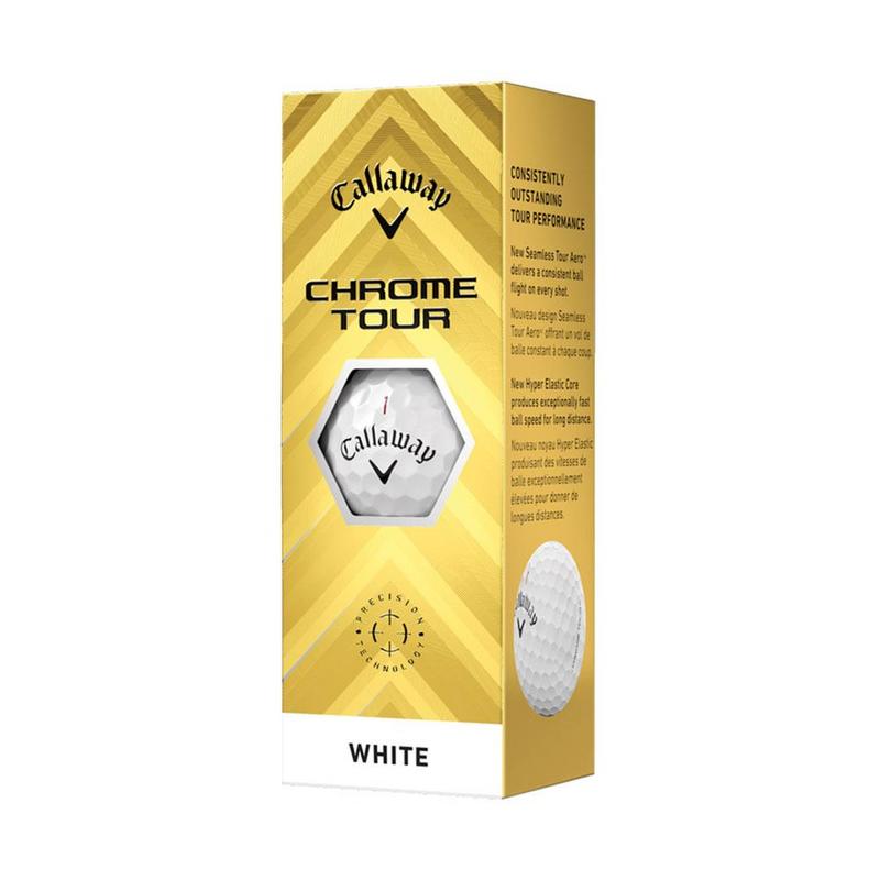 Callaway Chrome Tour Golf Balls - White - main image