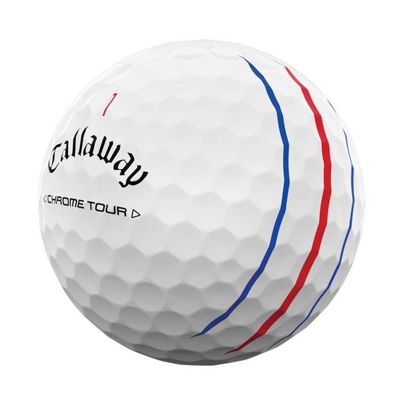 Callaway Chrome Tour Triple Track Golf Balls - White - main image