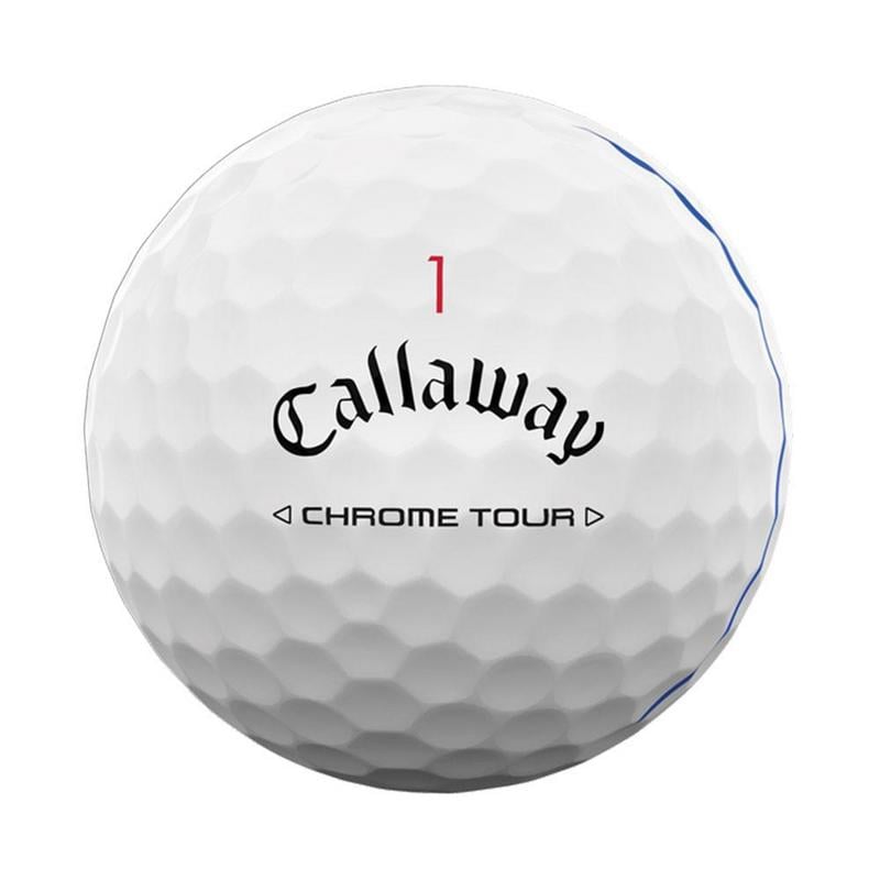 Callaway Chrome Tour Triple Track Golf Balls - White - main image