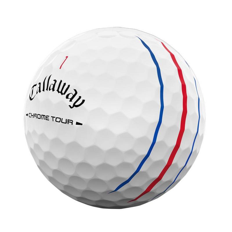 Callaway Chrome Tour 26 Triple Track Golf Balls - White - main image