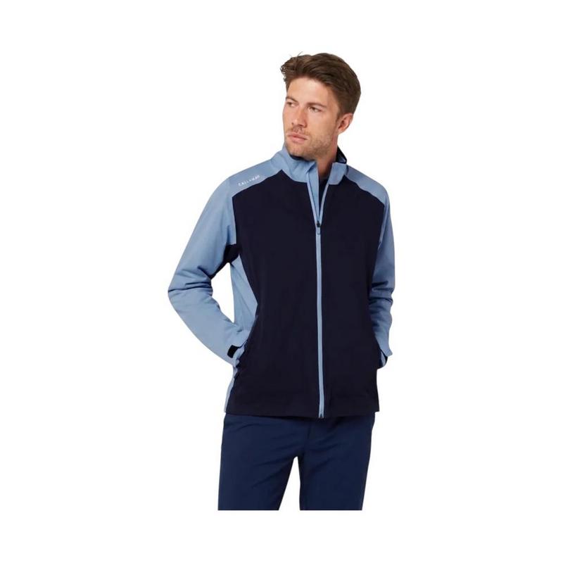 Callaway Stormlite III Waterproof Golf Jacket - Peacoat/Mountain Bluebird - main image