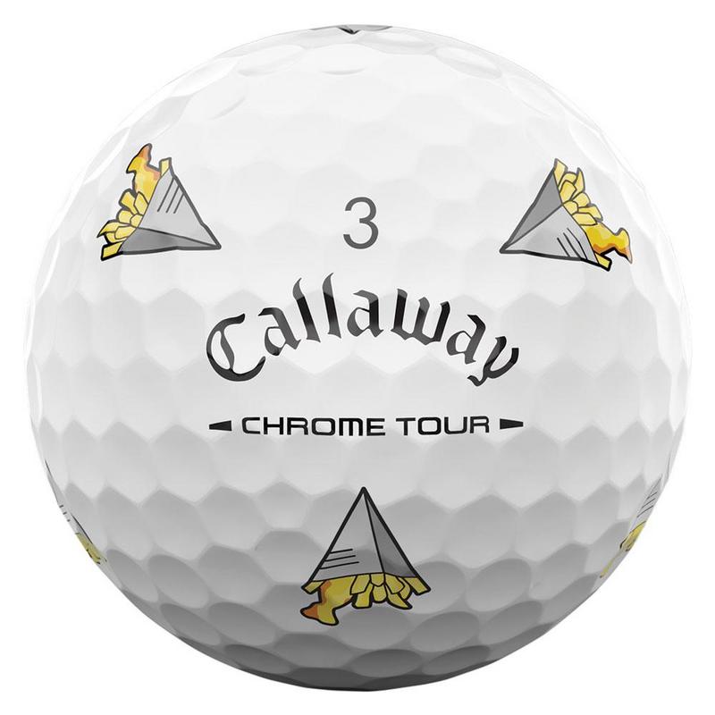 Callaway Limited Edition Chrome Tour Major Series Golf Balls - July Major - main image