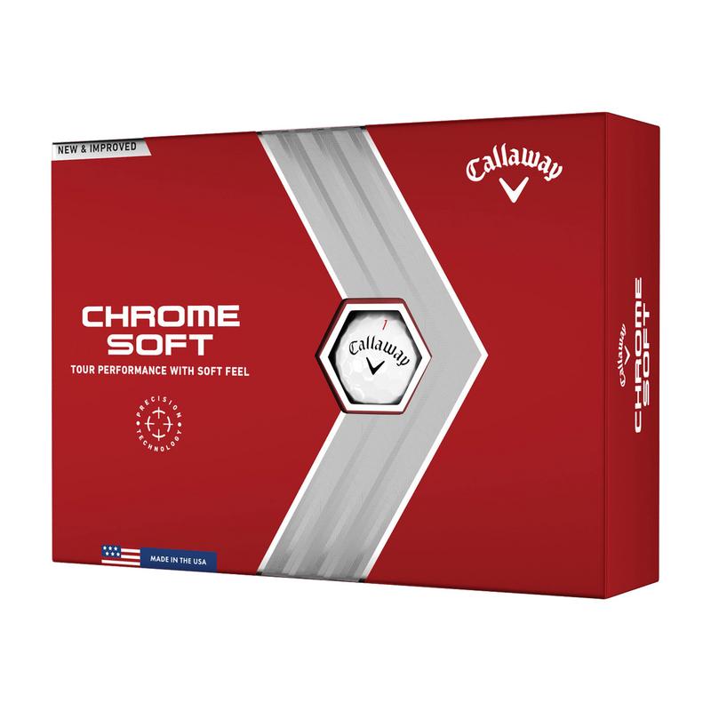 Callaway Chrome Soft Golf Balls - White